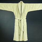 Abyss Medium Super Pile Bath Robe in Linen by 