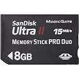 SanDisk UltraII �������[�X�e�B�b�NPRO Duo 8GB �]�����x15MB/Sec SDMSPDH-008G-J61 �T���f�B�X�N