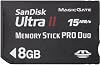 SanDisk UltraII �������[�X�e�B�b�NPRO Duo 8GB
