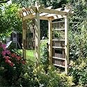 4 ft. x 3 ft. Western Red Cedar Arbour