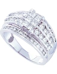 1.51CTW DIAMOND LADIES INVISIBLE RING