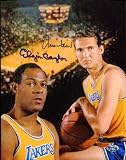 Elgin Baylor & Jerry West Autographed/Hand Signed Los Angeles Lakers 8x10 Photo