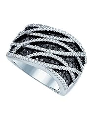 1.31CT BLACK DIAMOND FASHION BAND