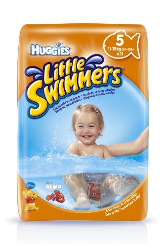 Huggies Little Swimmers Disposable Swimpants, Medium, 11-Count
