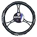 NFL Las Vegas Raiders Steering Wheel Cover, 14.5