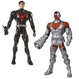DC Universe Classics Cyborg (Sonic Arm) and Batman Beyond (Unmasked) Variants