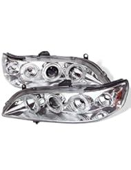 Automotive Parts and Accessories: Spyder Auto Honda Accord Chrome Halogen Projector Headlight - Spyder Auto