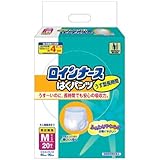 ロインナース はくパンツ うす型長時間 M 20枚入り ウエスト:65~90cm