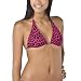 Xhilaration&Acirc;&reg; Leopard Print Triangle Top - Pink/Black