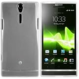 mumbi TPU Skin Case Sony Xperia S Silikon Tasche H�lle - Silicon Protector Schutzh�lle transparent wei�von "mumbi�"