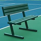 Jaypro Sports PB40PC 4 ft. Court Side Tennis Bench