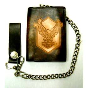 Harley Davidson~ Harley Davidson Wallet~ Full Grain Leather~ Tri-Fold Deluxe Wallet~ Approx 3