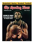 Sporting News Magazine February 14, 1976 - Second To None? Kareem Abdul-Jabbar, Los Angeles Lakers Photographic Poster Print, 12x16