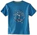 Timberland Boys 2-7 Toddler Cool Bubble Ringer Tee, Blue, 3T