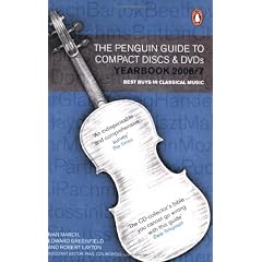 Guide to Compact Discs and DVDs 2007 (Penguin Guide to Recorded Classical Music)