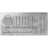 Auburn Tigers vs. Oregon Ducks Metal 2011 BCS National Championship Game Ticket
