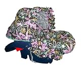 Cocoa Flower Infant Carseat Cover