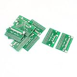 uxcell FPC / FFC-30P DIP30 0.5mm/ 1.0mm　2サイド　SMD PCB　アダプタ　プレート　10個入り
