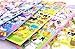 ONOR-Tech 4 Sheets Cute Lovely 3D DIY Decorative Adhesive Sticker Tape / Kids Craft Scrapbooking Sticker Set for Diary, Album (Cartoon Animal)