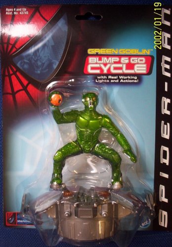  Spider-Man the Movie Green Goblin Bump and Go Cycle