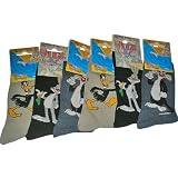 6 Pairs boys mixed character socks