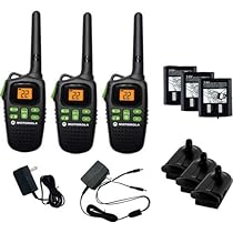 Hot Sale Motorola Talk About Two Way Radios TRIPLE PACK, ExTreme 20 Mile Range, Features 22 FRS/GMRS Channels and a Convenient LCD Battery Indicator, Extra Large Buttons, BONUS Includes NIMH Rechargeable Battery Packs and Belt Clips