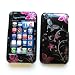 Apple iPhone 3G & 3GS Snap-on Protector Hard Case Image Cover "Butterfly Bliss" Design