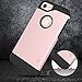 iPhone 7 Case, LK [Gladiator Series] Shock Absorption Hybrid Armor Defender Protective Case Cover for Apple iPhone 7 (Rose Gold)