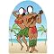 Life-Size Luau Cutout