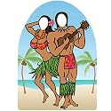 Life-Size Luau Cutout