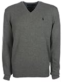 Ralph Lauren - Pull hommes - laine d'agneau - Gris