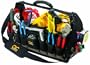 Custom LeatherCraft 1532 25-Pocket, 18-Inch Soft Sided Carpenters Tool Box