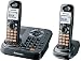 Electronics : Panasonic Dect 6.0 Expandable Digital Cordless Answering System - Dual Handset System (KX-TG9342T)