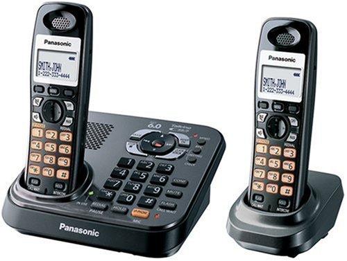 Panasonic Dect 6.0 Expandable Digital Cordless Answering System - Dual Handset System (KX-TG9342T)