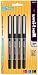 uni-ball Vision Stick Micro Point Roller Ball Pens, 4 Colored Ink Pens