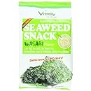 Vitrely Wave Seaweed Snack, Wasabi Flavor, 0.35 Ounce (Pack of 12)