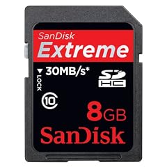 SanDisk SDHC Extreme 8 GB Speicherkarte 30MB Edition