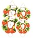 STRAWBERRY 3-D Stove / Burner Covers Set of 4 *NEW*