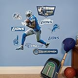NFL Detroit Lions Calvin Johnson Junior Wall Decals