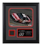 Carl Edwards Framed 8x10 Laserchrome Photograph with Tire
