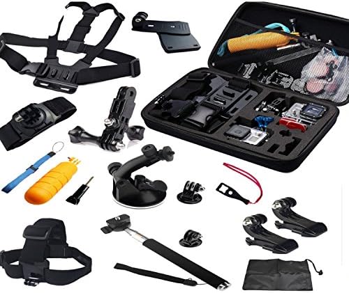 zdMoon Chest Head Belt Strap Mount Handle Monopod Car Suction Cup Mount Holder Rec-mounts Rotary Clip Accessorie For GoPro 2 3 4 Camera