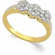14K Yellow Gold Diamond Ring - 0.50 Ct.