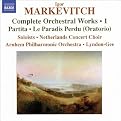 Igor Markevitch: Complete Orchestral Works, Vol. 1 (Mix Album, Lyrics included with album)
