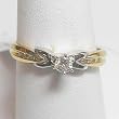 14K Two-Tone Gold Diamond Ring