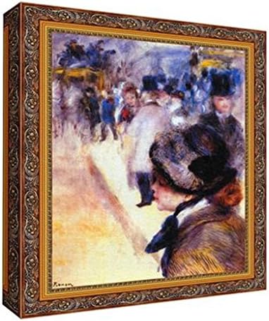 Pierre-Auguste Renoir - The Place Clichy - Museum Quality Swiss Linen Gallery Wrap