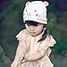 Toubaby Toddler Gilr Winter Animal Model Hats Lovely Cat Hat White 0-4t