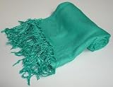 Pashmina Scarf Shawl Wrap Throw Peacock