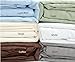 Comfort Linen 300 Thread Count Cotton Dobby Stripe Sheet Set- Assorted Colors/Sizes, Full - Coffee