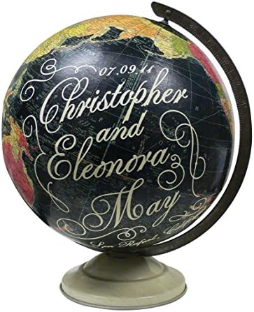 Custom "Marriage", Vintage Globe Art
