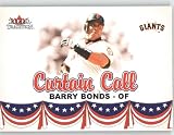 2002 Fleer Tradition Update #U375 Barry Bonds CC - San Francisco Giants (Curtain Call) (Baseball Cards)